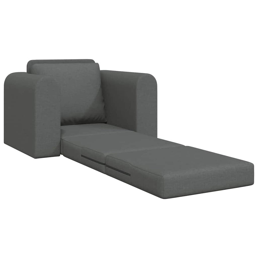 Slaapbank Donkergrijs 98 x 71 x 83 cm Stof