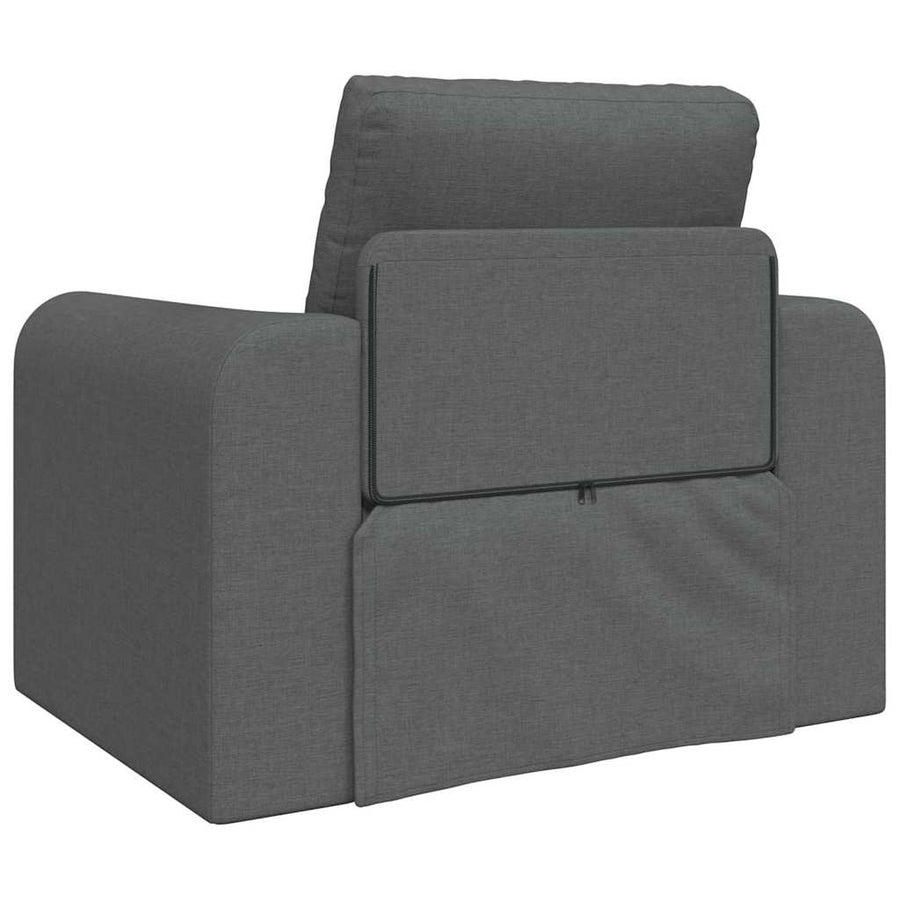 Slaapbank Donkergrijs 98 x 71 x 83 cm Stof