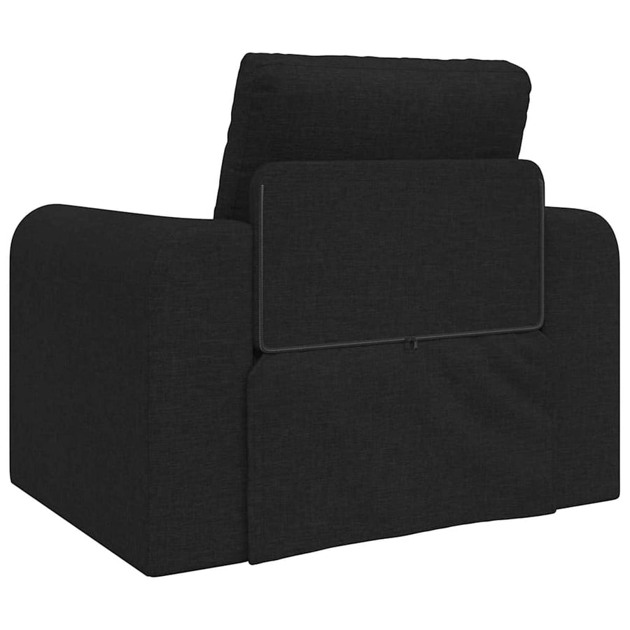 Slaapbank Zwart 98 x 71 x 83 cm Stof
