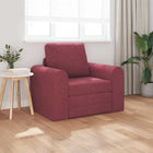 Sofa bed Wine Red 98 x 71 x 83 cm Fabric
