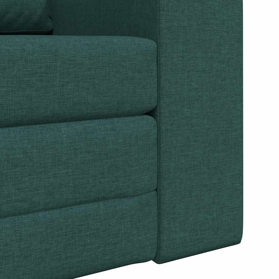 Slaapbank Donkergroen 98 x 71 x 83 cm Stof