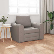 Slaapbank 98x71x83 cm taupe stof