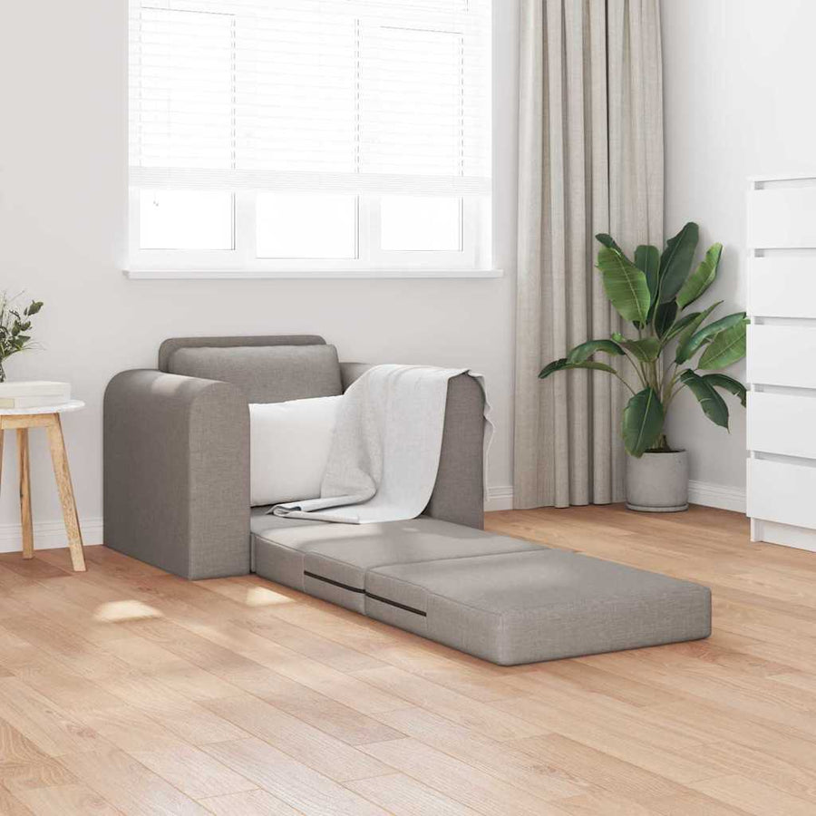 Slaapbank Taupe 98 x 71 x 83 cm Stof