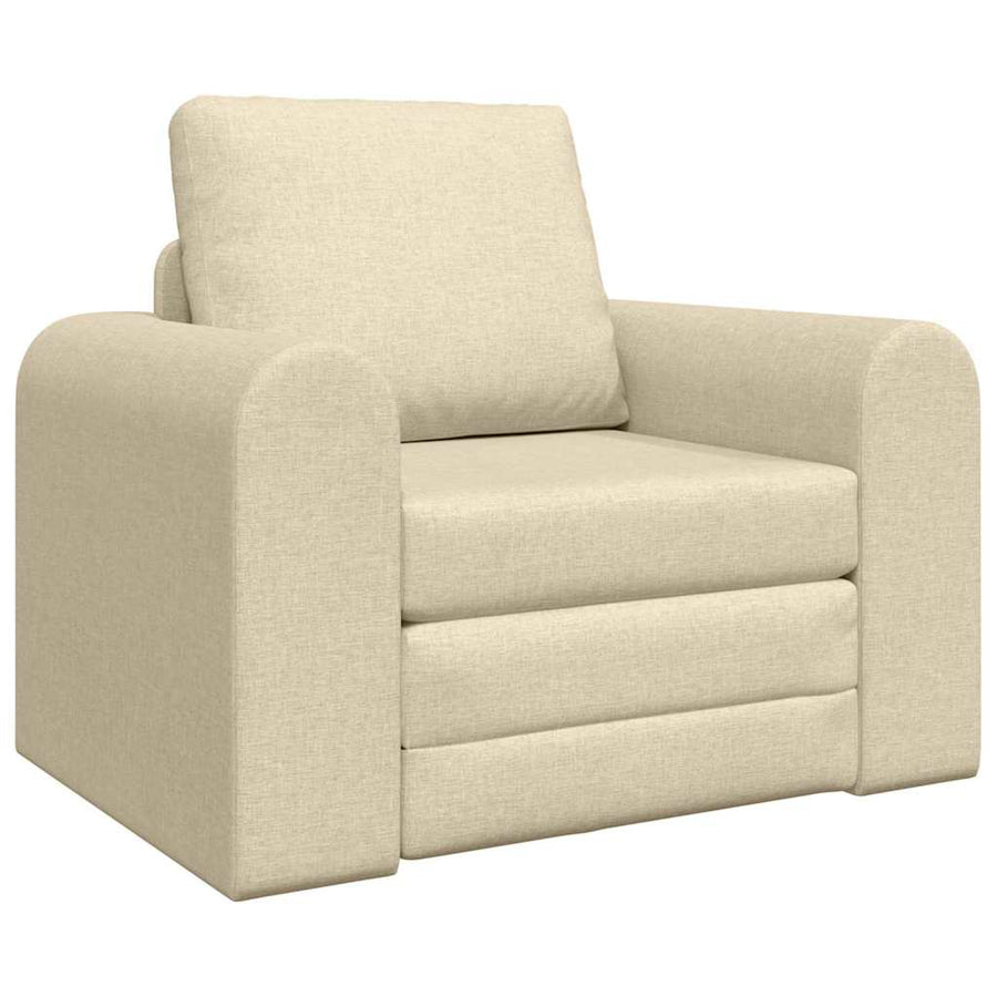 Slaapbank Crème 98 x 71 x 83 cm Stof
