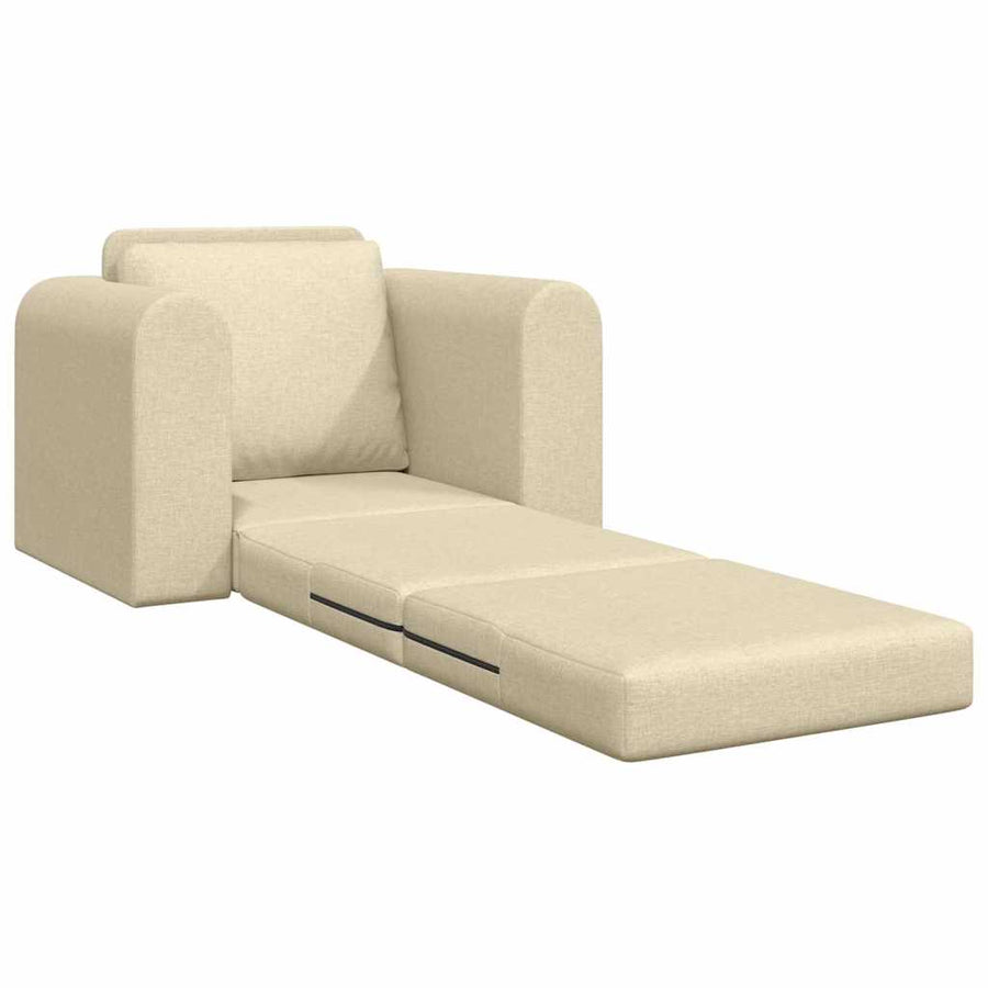 Slaapbank Crème 98 x 71 x 83 cm Stof