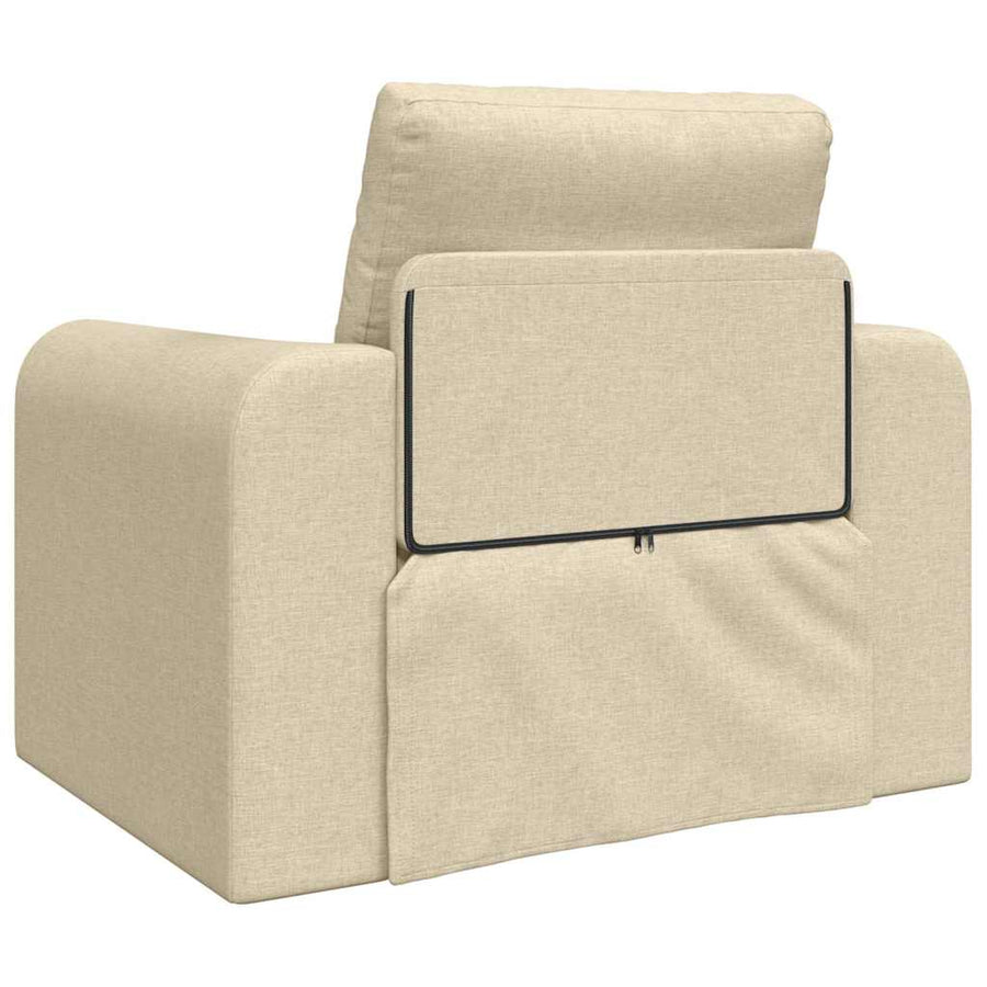 Slaapbank Crème 98 x 71 x 83 cm Stof