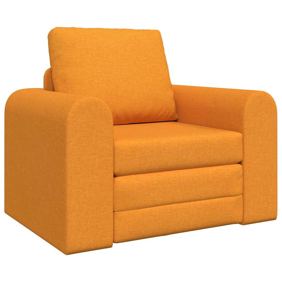 Slaapbank Donkergeel 98 x 71 x 83 cm Stof