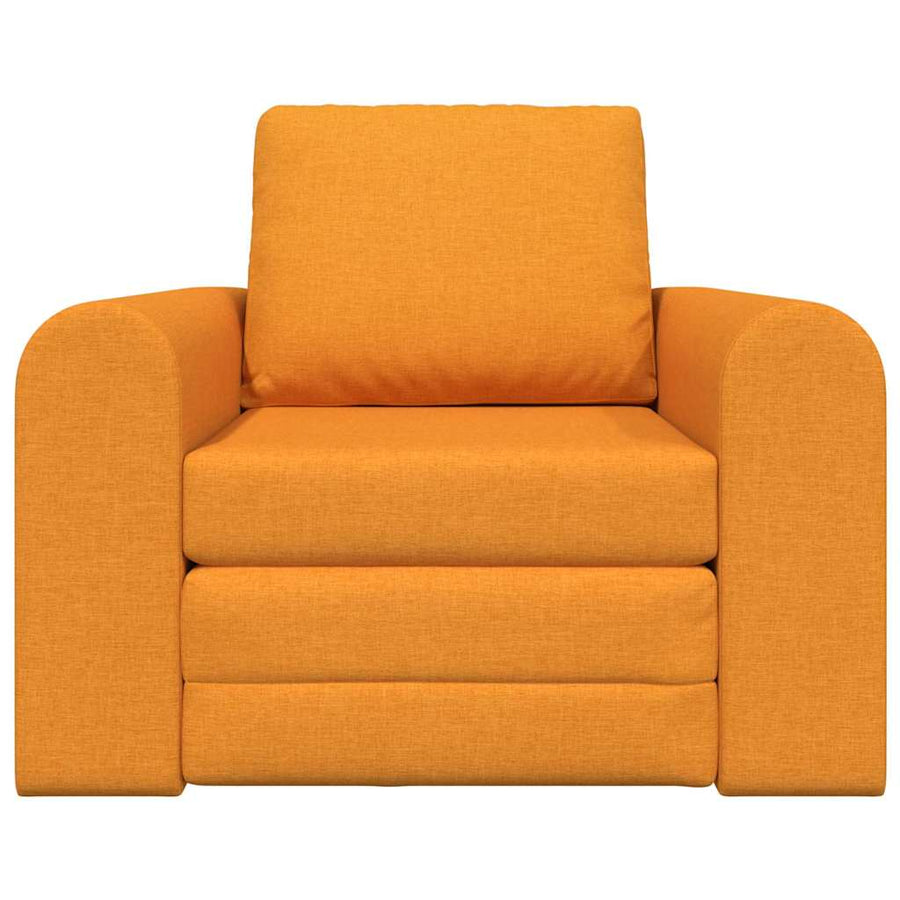 Slaapbank Donkergeel 98 x 71 x 83 cm Stof