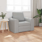 Sofa Bed Cloud Grey 98 x 71 x 83 cm Fabric