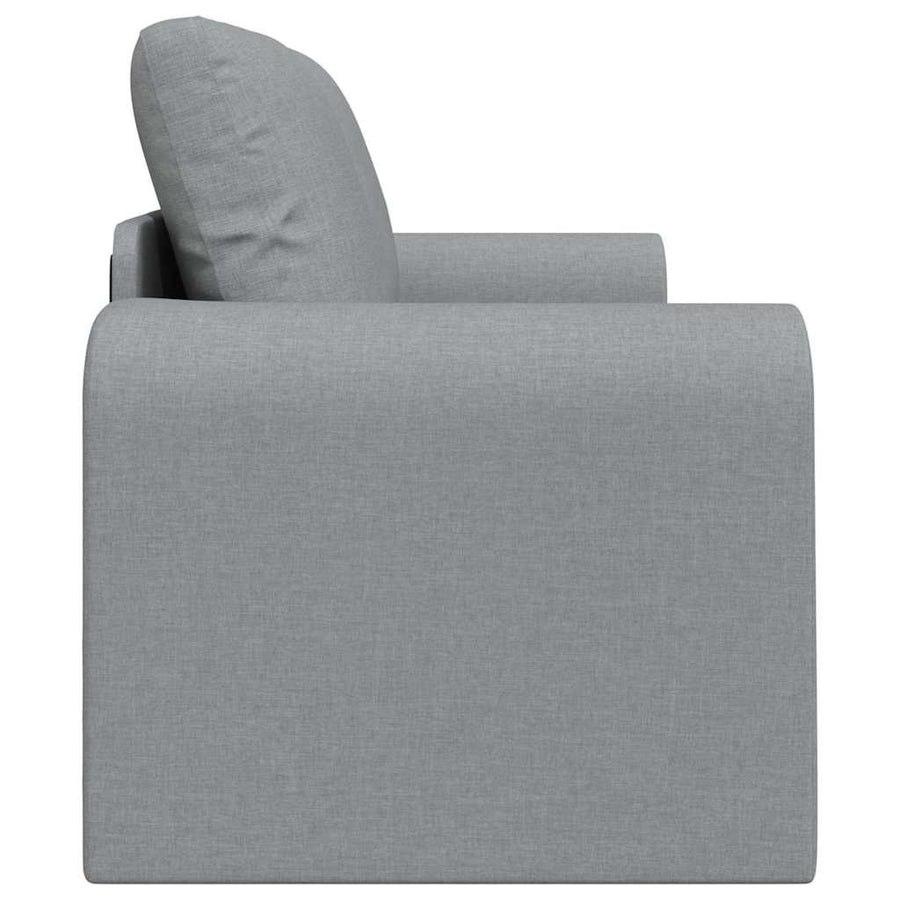 Slaapbank 60cm Lichtgrijs Stof