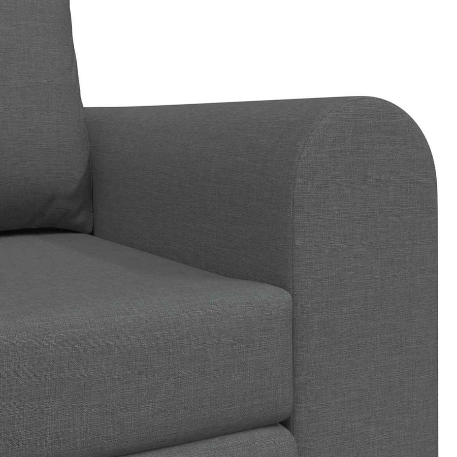 Slaapbank 60cm Donkergrijs Stof
