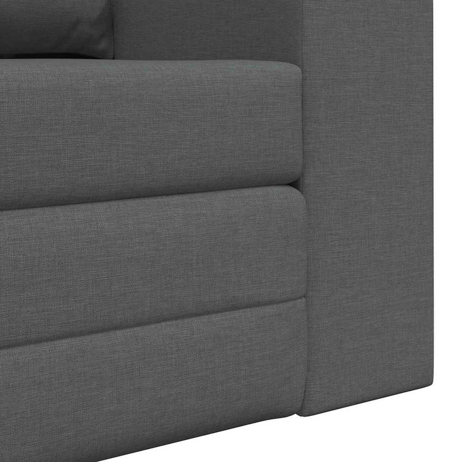 Slaapbank 60cm Donkergrijs Stof