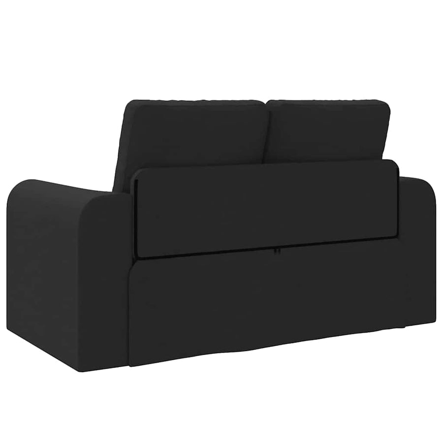Slaapbank 60cm Zwart Stof