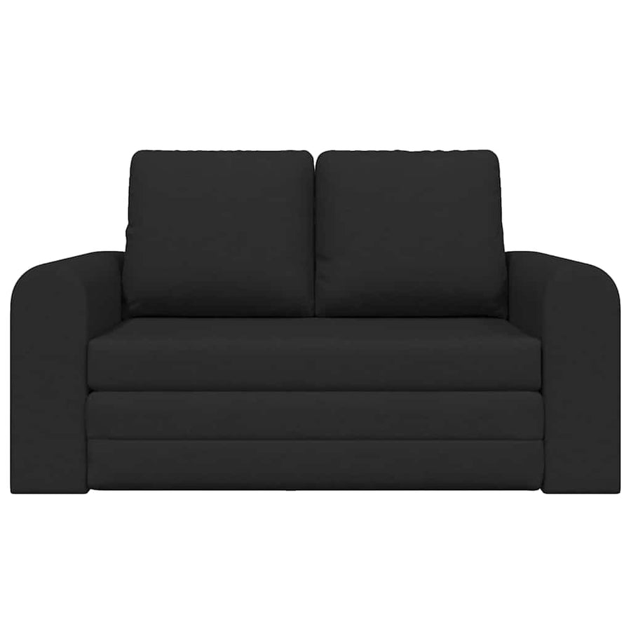 Slaapbank 60cm Zwart Stof