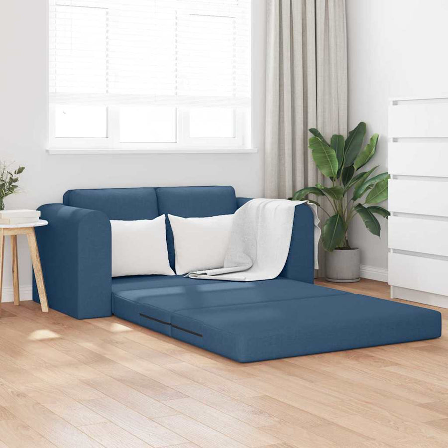 Slaapbank Blauw 148 x 71 x 83 cm Stof