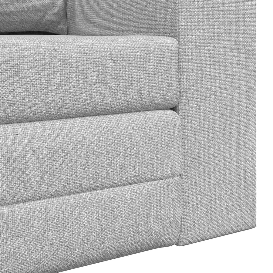 Slaapbank Wolkengrijs 148 x 71 x 83 cm Stof