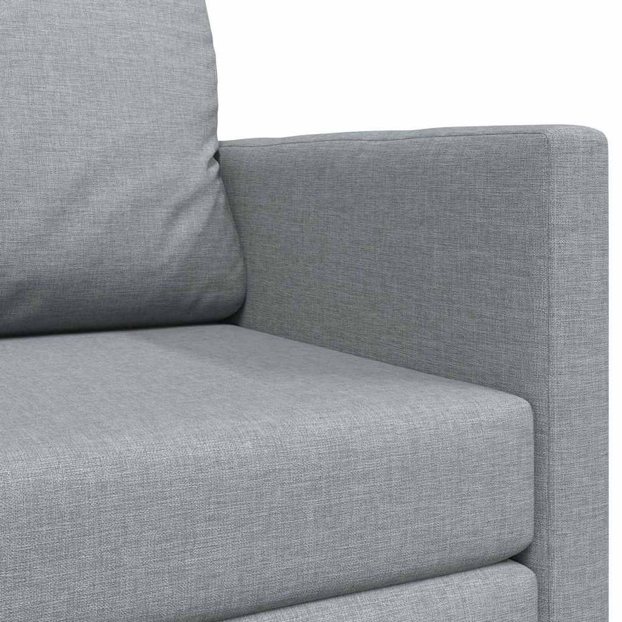 Slaapbank 110cm Lichtgrijs Stof