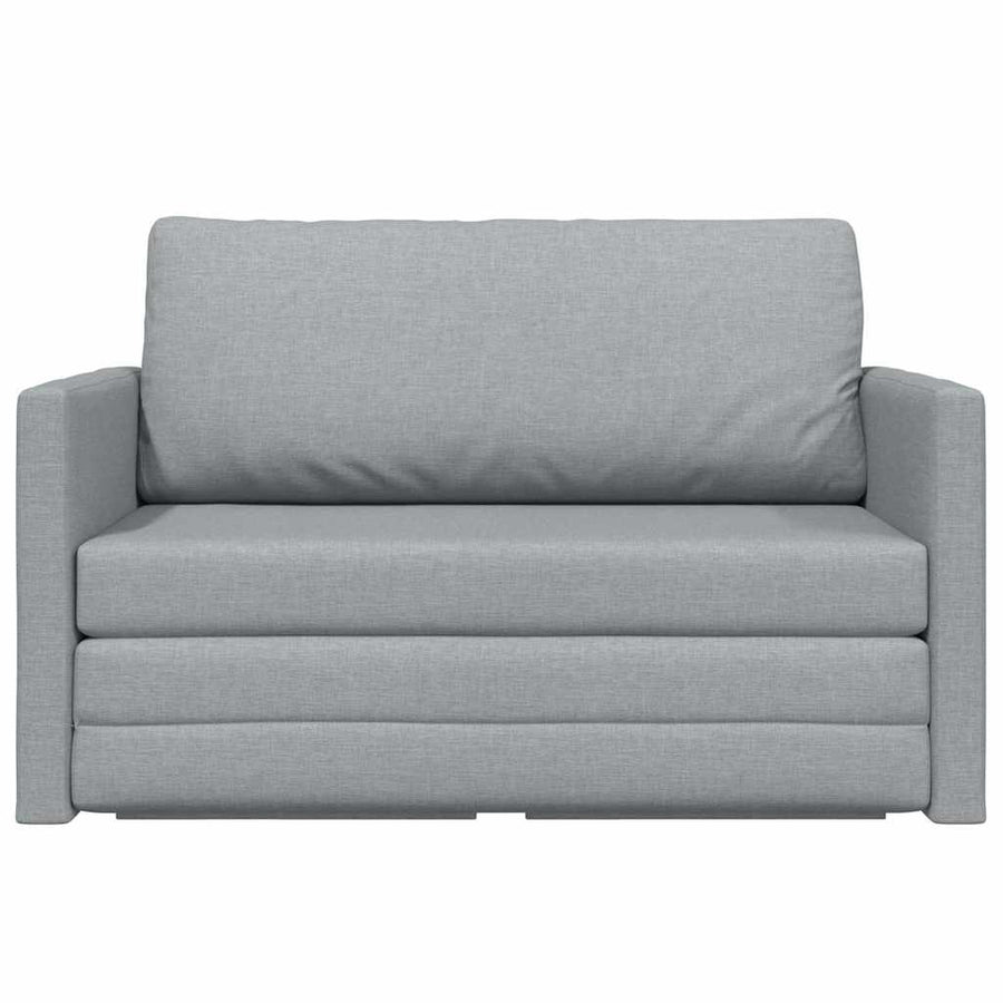 Slaapbank 110cm Lichtgrijs Stof