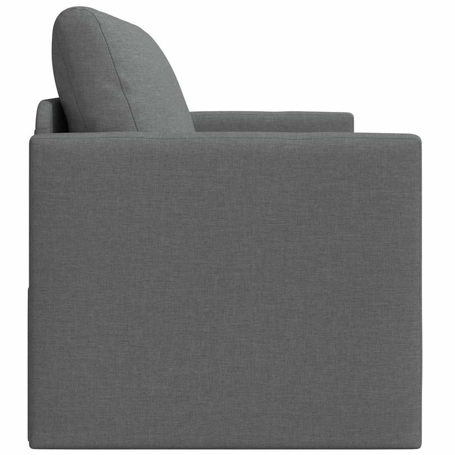 Slaapbank 110cm Donkergrijs Stof