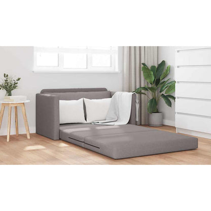 Slaapbank 110cm Taupe Stof