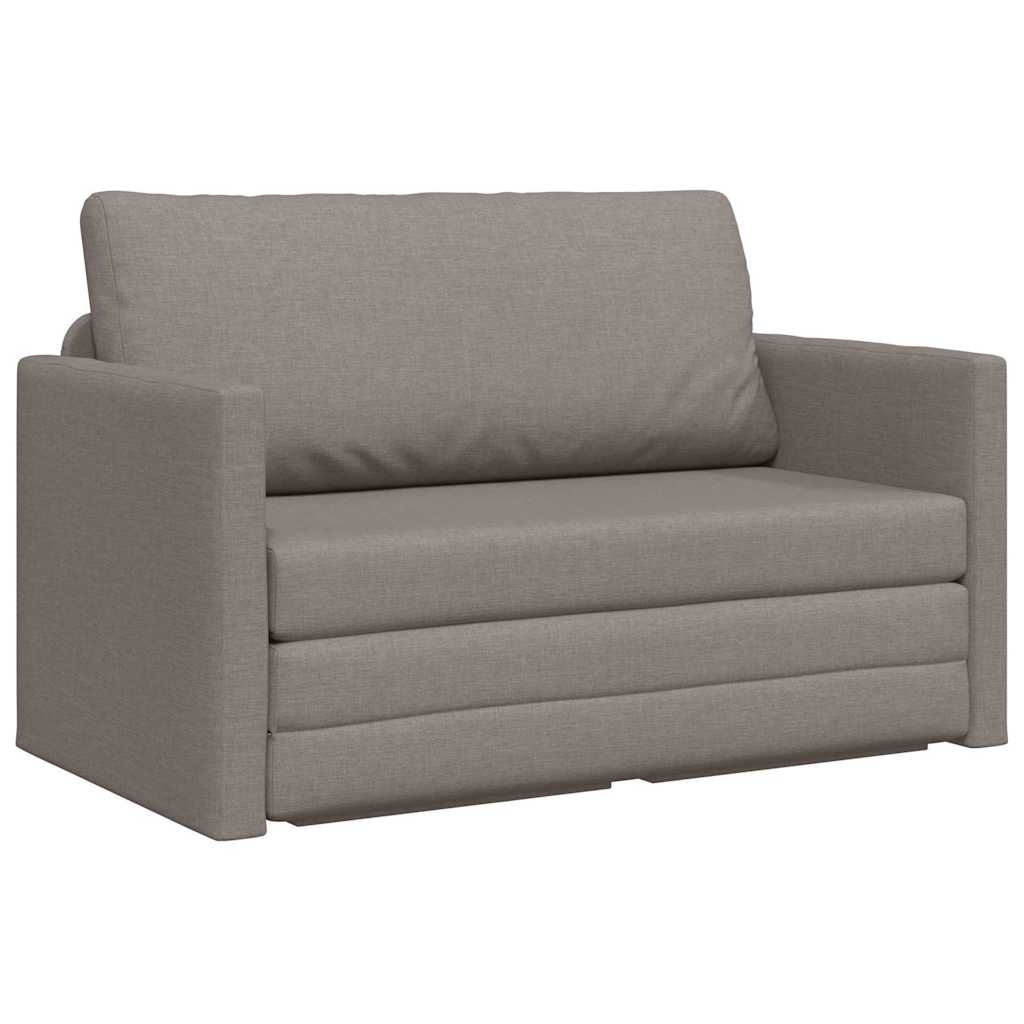 Slaapbank 110cm Taupe Stof
