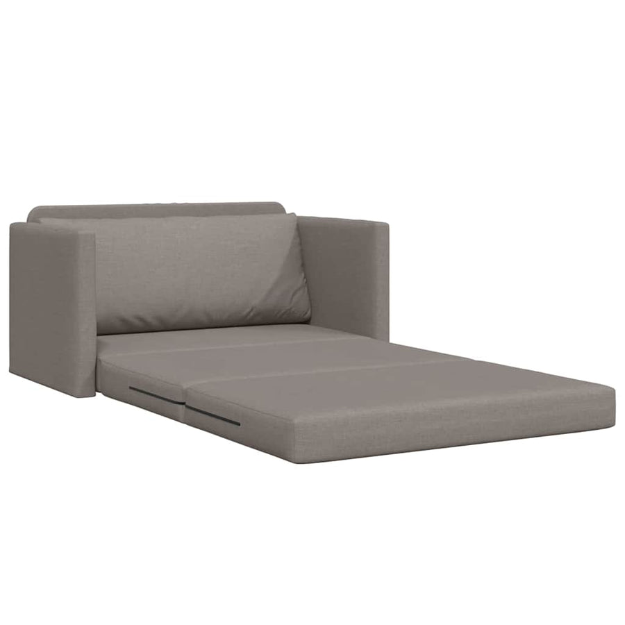 Slaapbank 110cm Taupe Stof