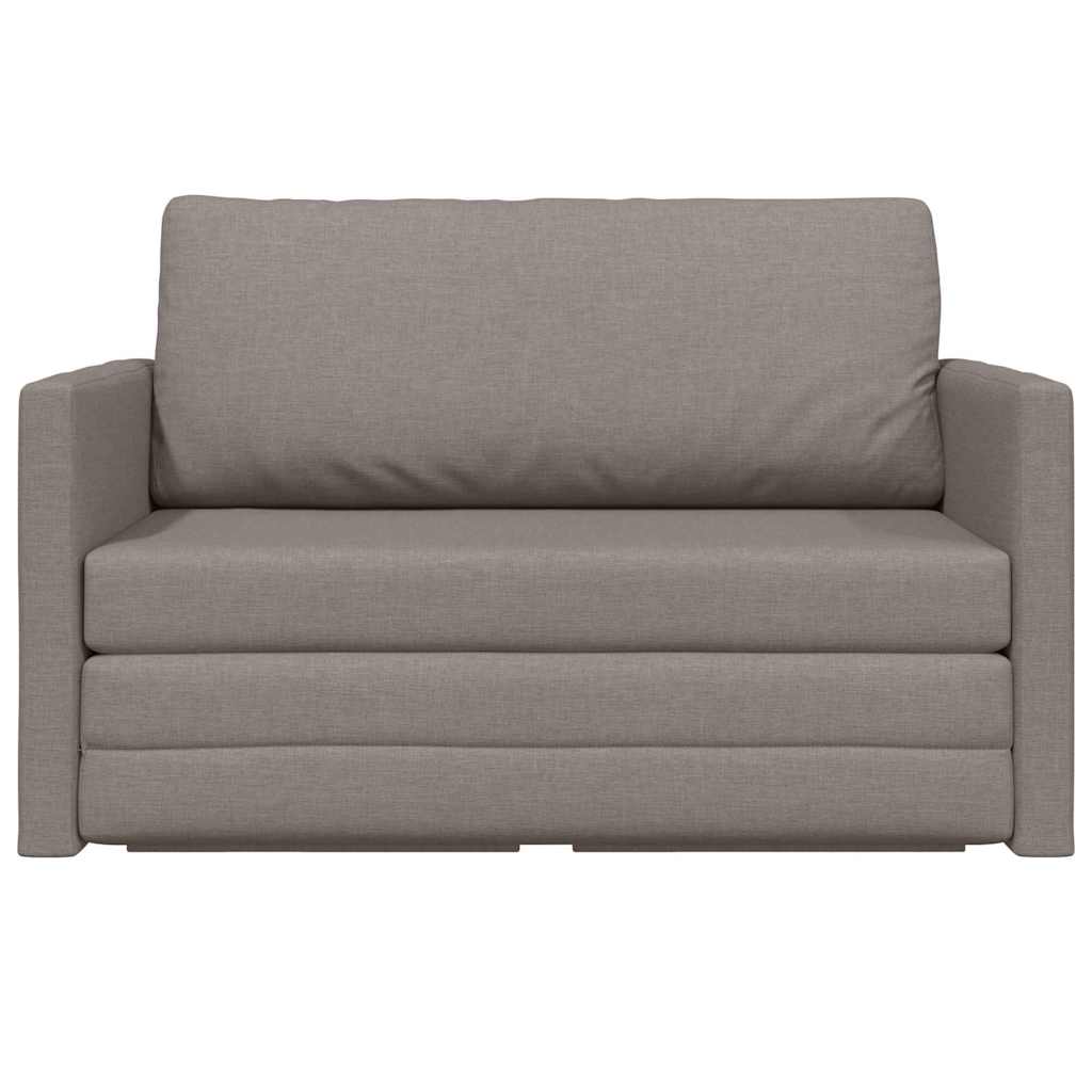 Slaapbank 110cm Taupe Stof