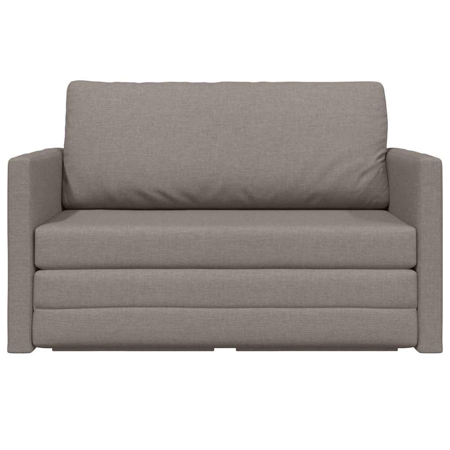 Slaapbank 110cm Taupe Stof