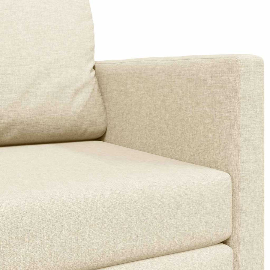 Slaapbank 110cm Crème Stof
