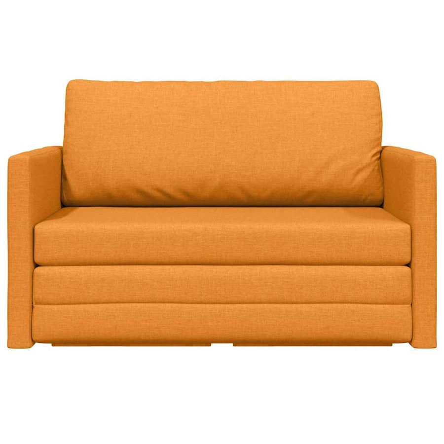 Slaapbank Donkergeel 124 x 71 x 78 cm Stof