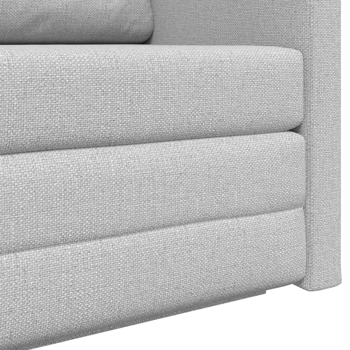 Slaapbank 110cm Wolkengrijs Stof