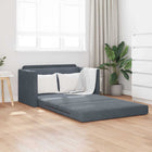 Sofa Bed 110cm Dark Grey Velvet