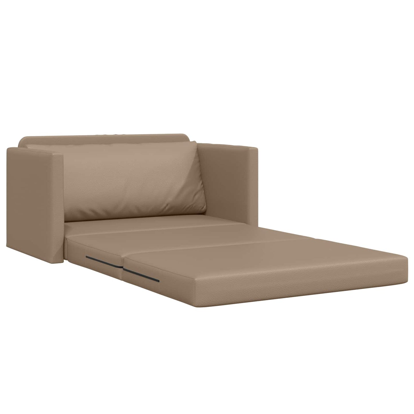 Slaapbank 110cm Cappuccino Kunstleer