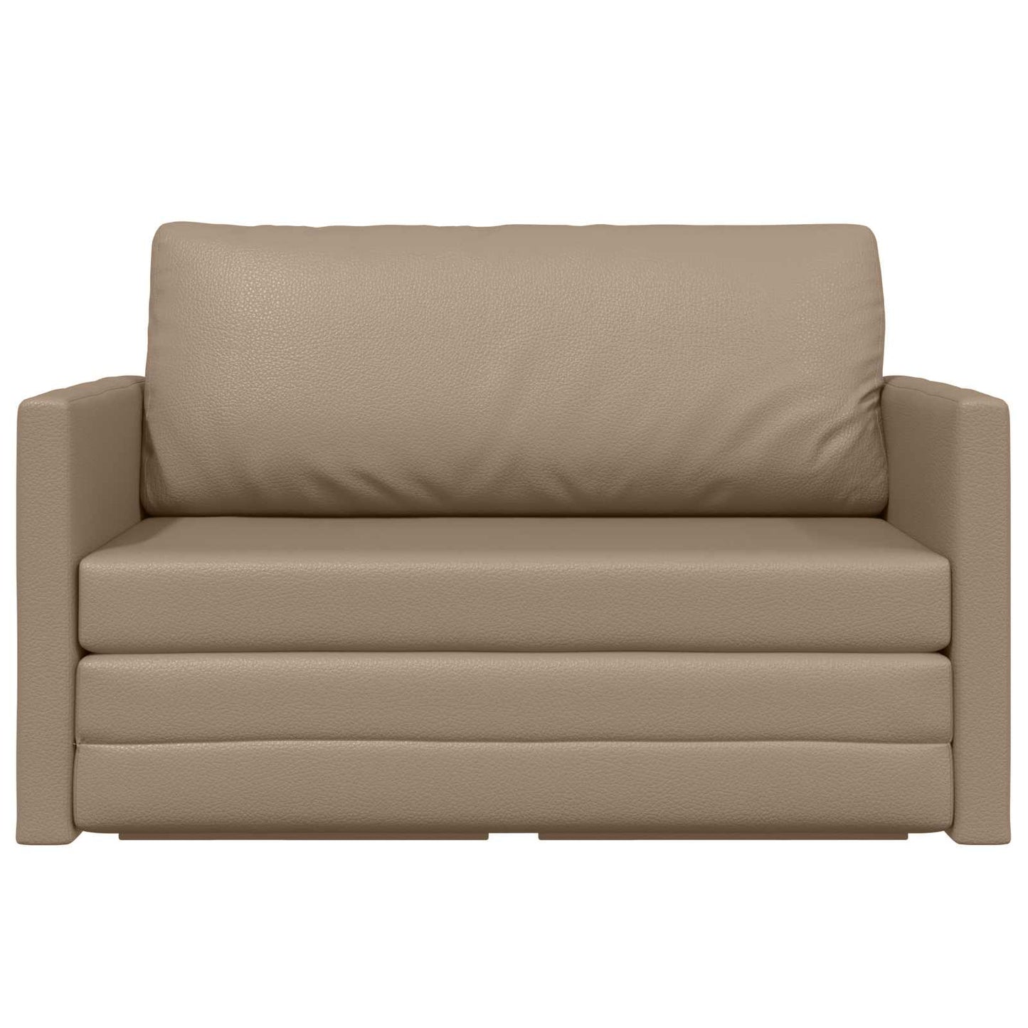 Slaapbank 110cm Cappuccino Kunstleer