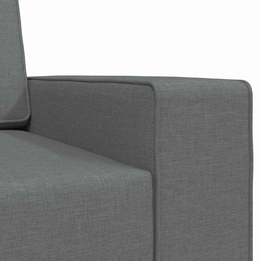 Slaapbank 200cm Donkergrijs Stof
