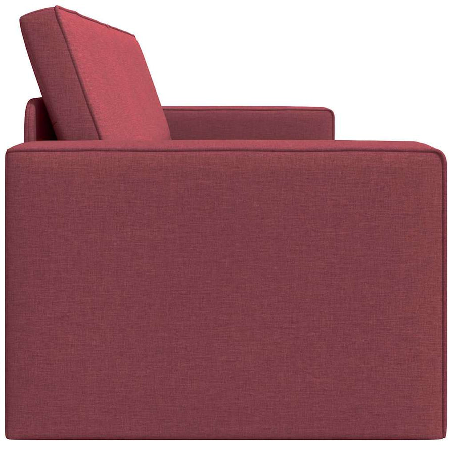 Slaapbank Wijnrood 245 x 78 x 77 cm Fluweel