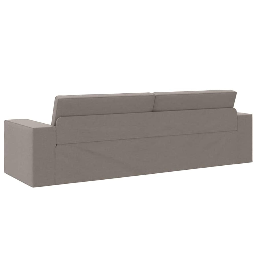 Slaapbank 200cm Taupe Stof