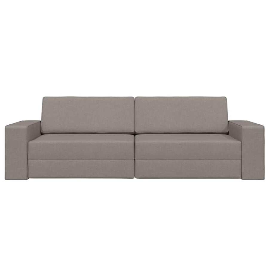 Slaapbank 200cm Taupe Stof
