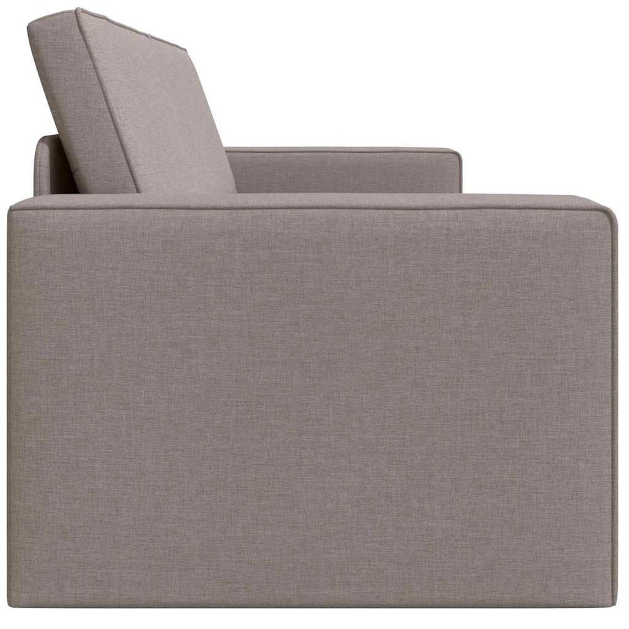 Slaapbank 200cm Taupe Stof
