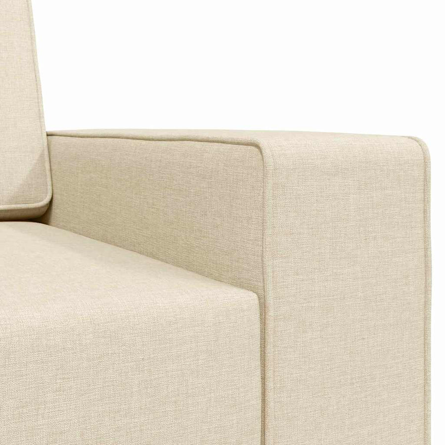 Slaapbank Crème 245 x 78 x 77 cm Stof