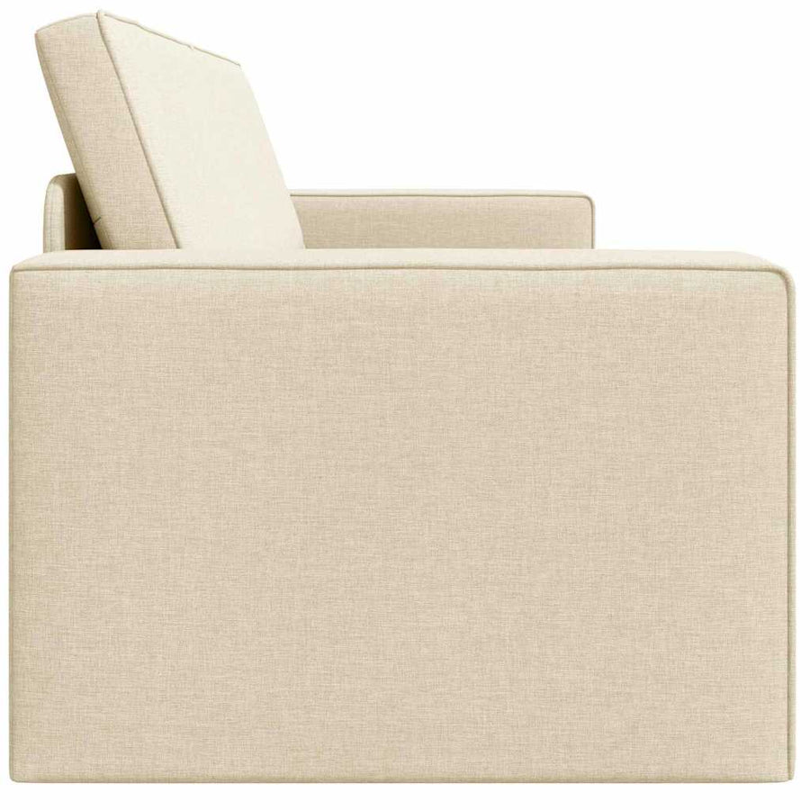 Slaapbank Crème 245 x 78 x 77 cm Stof