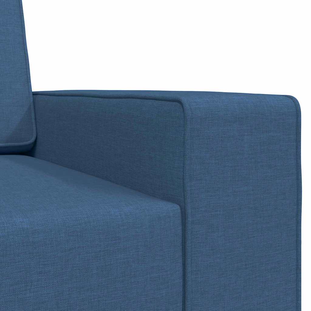 Vloerslaapbank Marineblauw 245 x 78 x 77 cm Stof