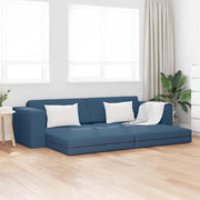 Slaapbank 200 cm marineblauw stof