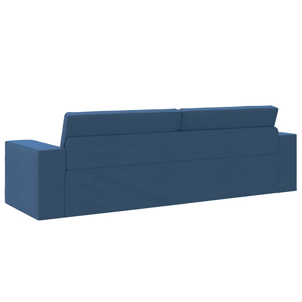Vloerslaapbank Marineblauw 245 x 78 x 77 cm Stof