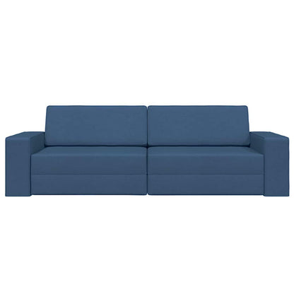 Vloerslaapbank Marineblauw 245 x 78 x 77 cm Stof