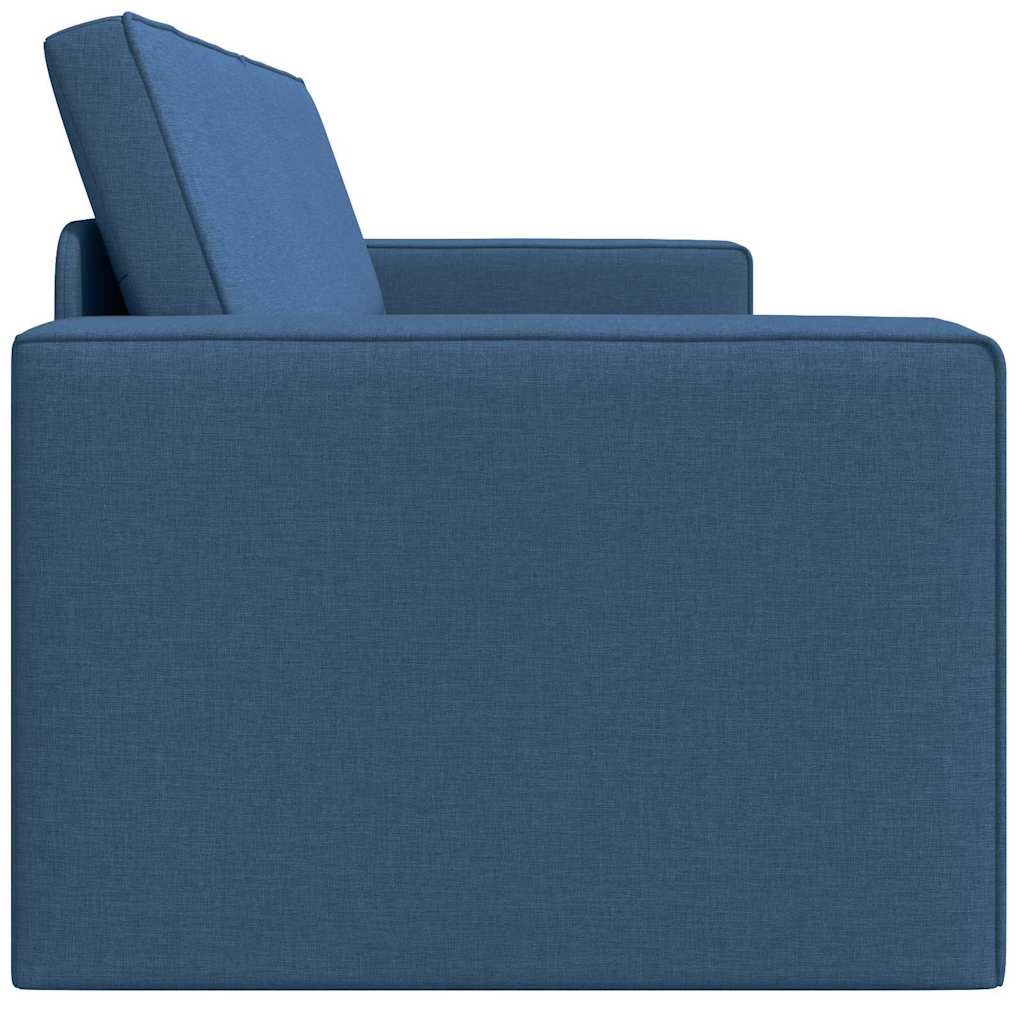 Vloerslaapbank Marineblauw 245 x 78 x 77 cm Stof