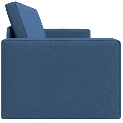 Vloerslaapbank Marineblauw 245 x 78 x 77 cm Stof