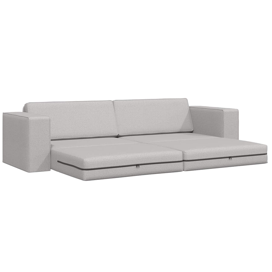 Slaapbank Wolkengrijs 245 x 78 x 77 cm Stof