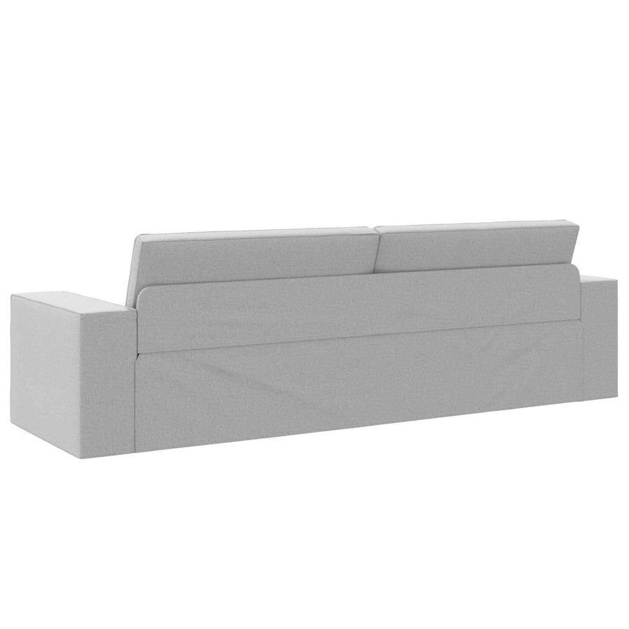 Slaapbank Wolkengrijs 245 x 78 x 77 cm Stof