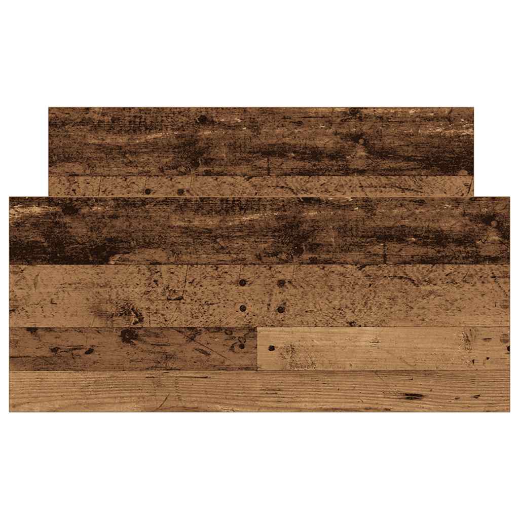Bedframe zonder matras bewerkt 90x200 cm bewerkt hout oud